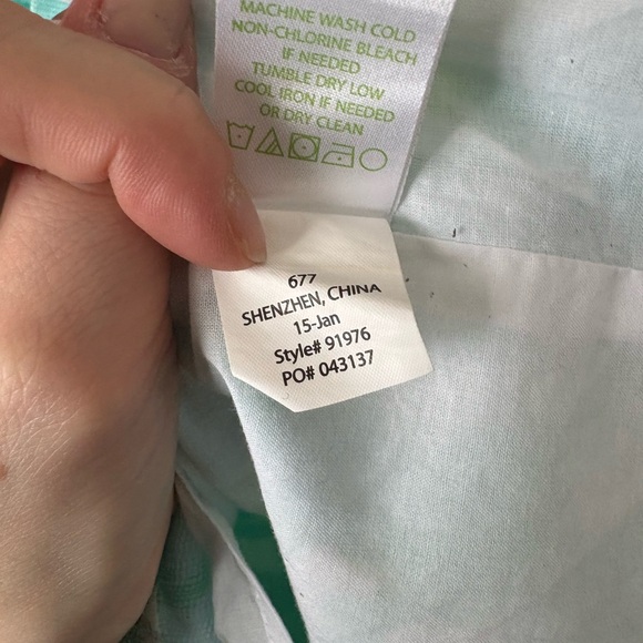 Size 2 Lilly Pulitzer First Impression Pearl Shift Dress Poolside Blue - Picture 4 of 5